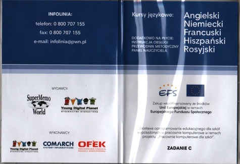 okładka płyty, którą otrzymała szkoła okładka płyty, którą otrzymała szkoła